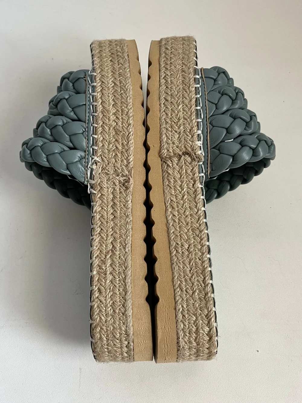 BEACH BY MATISSE Pacific Braided Espadrilles Platform Sandals Size 8.5